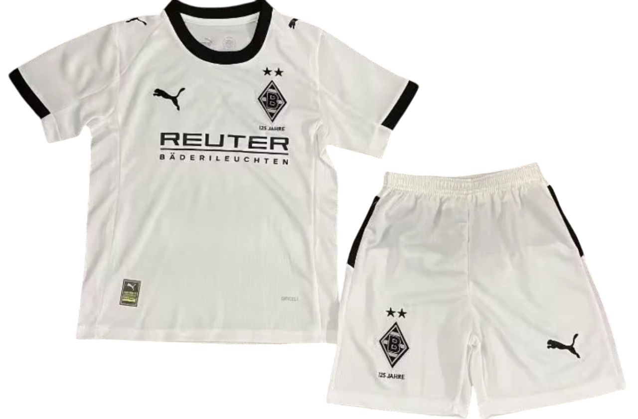 Kit infantil I Borussia Monchengladbach 2025 2026 Puma oficial 